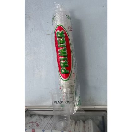 CUP/GELAS PLASTIK PRIMIER DATAR Uk. 22 Oz