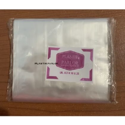 PLASTIK PP UKURAN 10x25 TEBAL 0,2 (1 Pack)