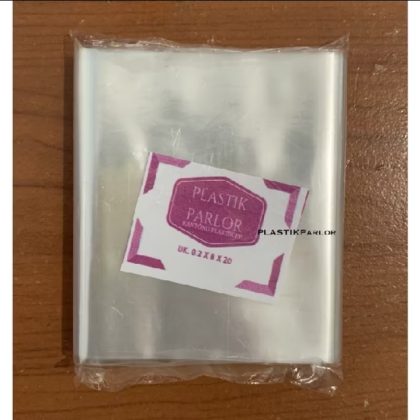 PLASTIK PP UKURAN 8X20 TEBAL 0,2 (1 Pack)