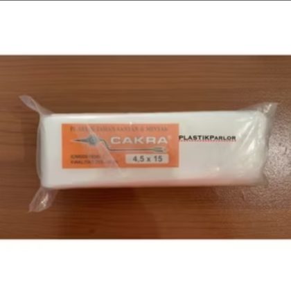PLASTIK PE Uk. 4,5 X 15 CAKRA