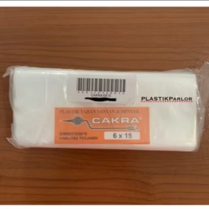 PLASTIK PE Uk. 6 X 15 CAKRA