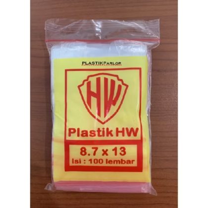PLASTIK KLIP HW Uk. 8,7x13