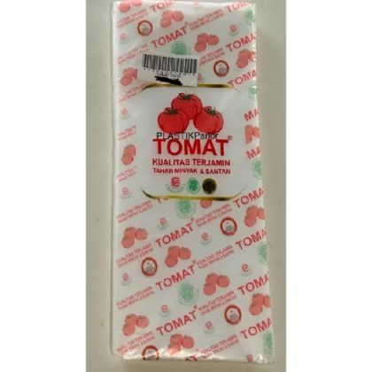 PLASTIK PE/PLASTIK ES BATU UK. 10X25 TOMAT (PACK)
